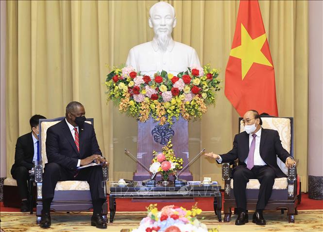Chủ tịch nước: Hợp tác quốc phòng có ý nghĩa quan trọng trong quan hệ Việt - Mỹ - Ảnh 2.