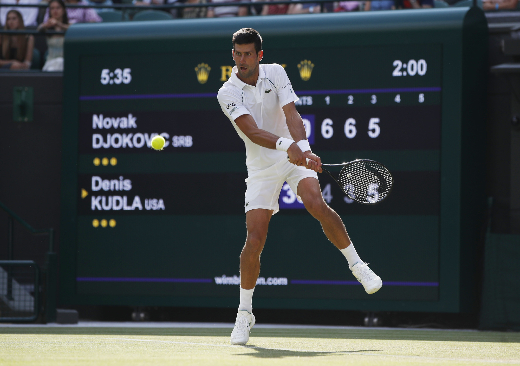 Djokovic lập kỷ lục mới sau trận thắng tại Wimbledon 2021 - Ảnh 5.