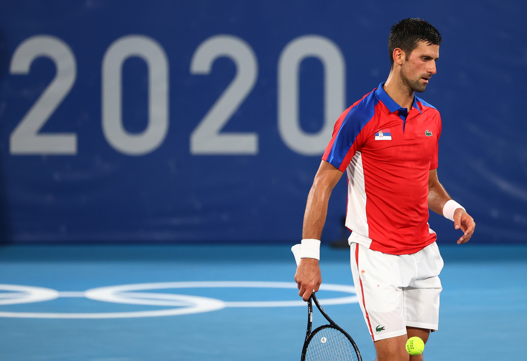 Djokovic lỡ cơ hội giành Golden Slam sau thất bại ở Olympic Tokyo 2020 - Ảnh 3.