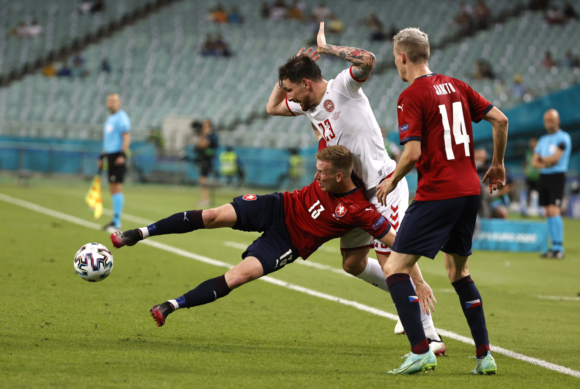 Đan Mạch xuất sắc vào bán kết Euro 2020 - Ảnh 1.