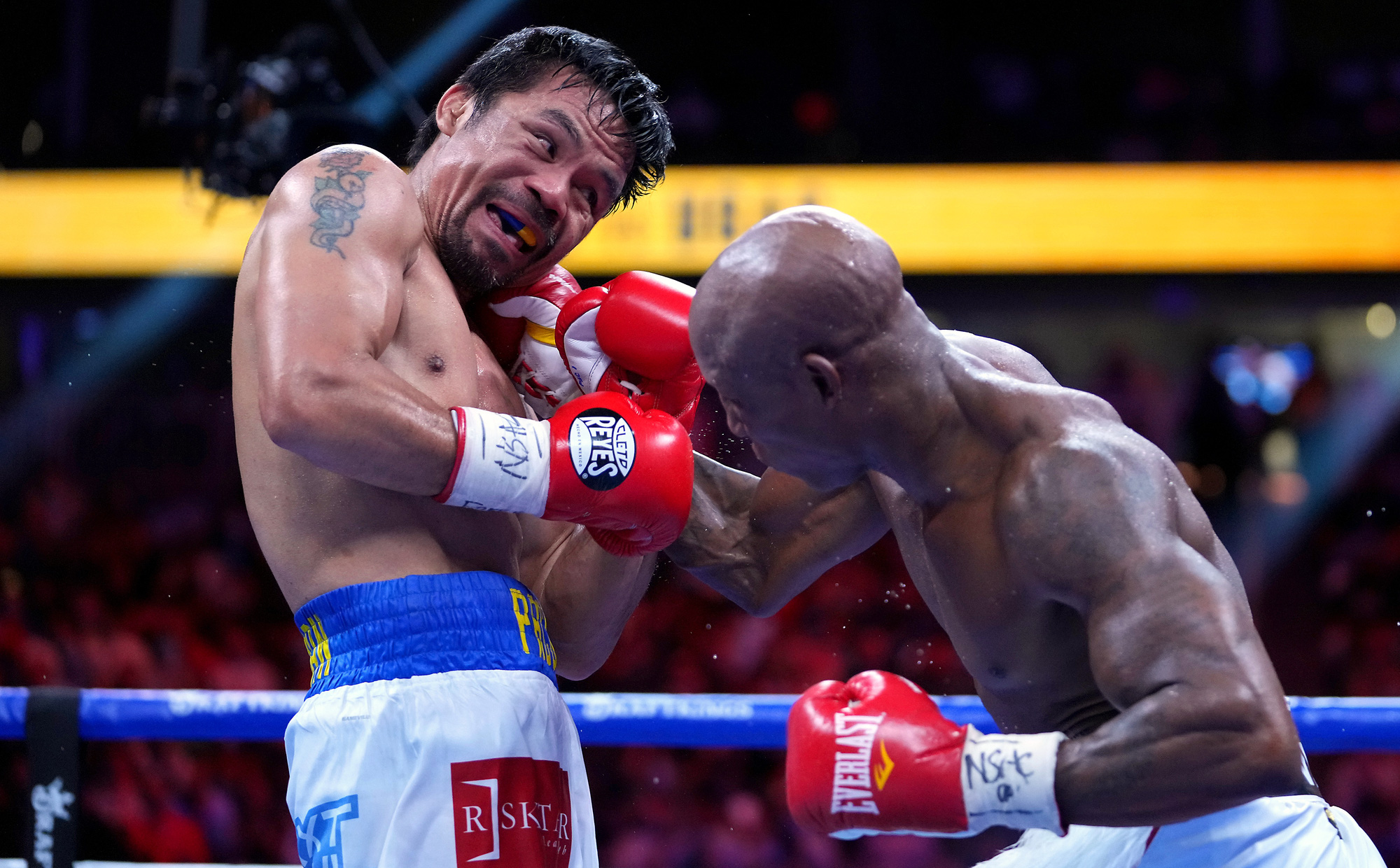 Manny Pacquiao thất bại trong trận tranh đai vô địch WBA hạng bán trung - Ảnh 5.