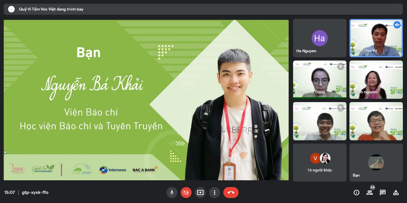 Quỹ Vì Tầm Vóc Việt tổng kết giai đoạn 1 của dự án “Thanh niên vì môi trường” - Ảnh 4.