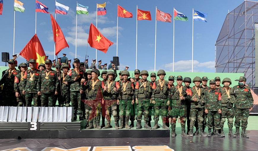 Army Games 2021: Những thành tích nổi bật của đội Việt Nam trên đất Nga - Ảnh 2.