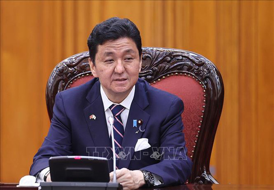 Chủ tịch nước Nguyễn Xuân Phúc tiếp Bộ trưởng Quốc phòng Nhật Bản - Ảnh 8.