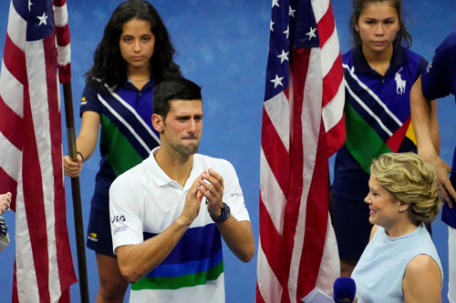 Nước mắt của Djokovic - Ảnh 1.