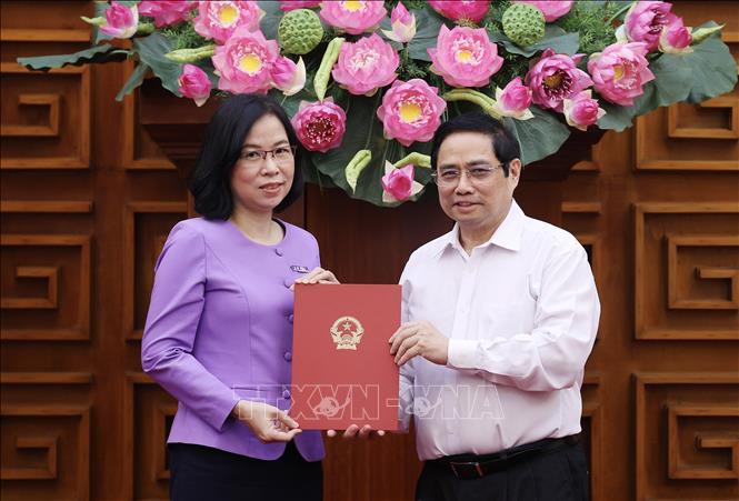 Thủ tướng trao Quyết định bổ nhiệm Tổng Giám đốc Thông tấn xã Việt Nam - Ảnh 1.