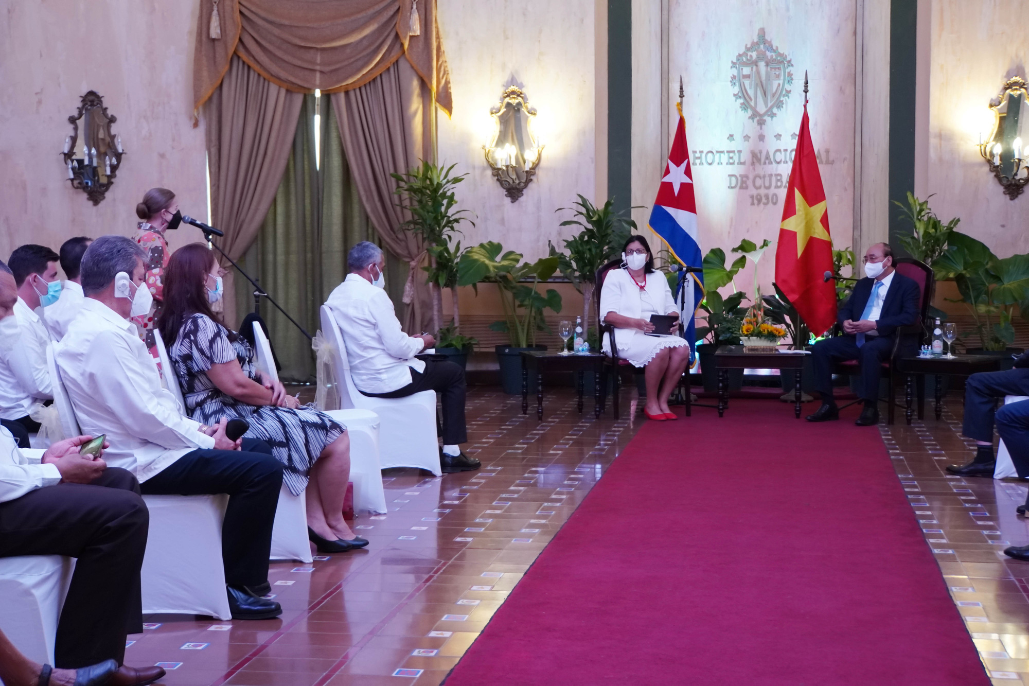 Chủ tịch nước: Việt Nam sẵn sàng đóng góp vào sự phát triển của Cuba - Ảnh 1. Chủ tịch nước: Việt Nam sẵn sàng đóng góp vào sự phát triển của Cuba - Ảnh 1.