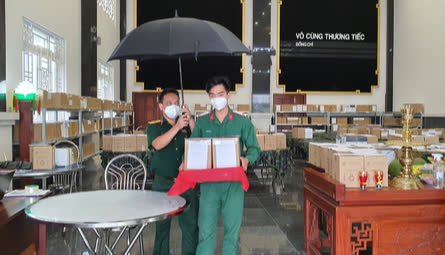 Quân đội đưa tro cốt bệnh nhân Covid-19 tử vong về Bà Rịa – Vũng Tàu - Ảnh 1.