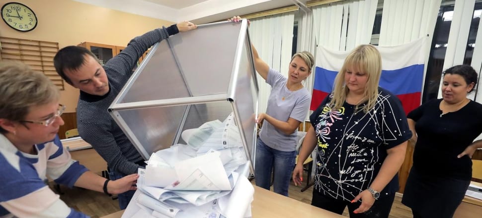 Đảng Nước Nga thống nhất thắng áp đảo trong bầu cử Duma Quốc gia - Ảnh 1.