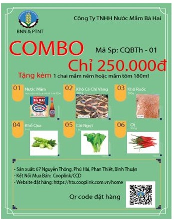 Hỗ trợ nhận đặt combo nông sản - Ảnh 12.