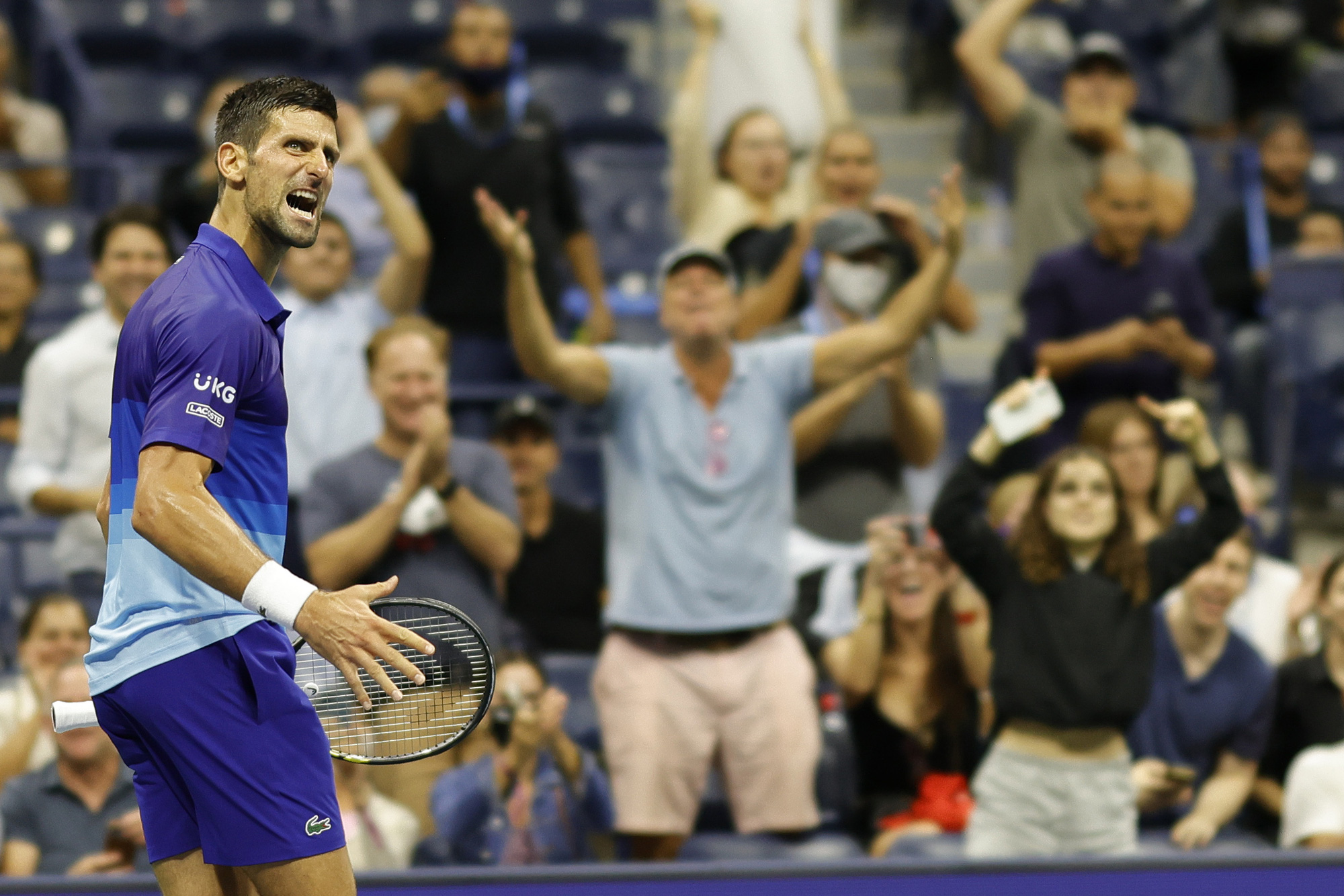 Djokovic đạt cột mốc 80 chiến thắng ở Giải Mỹ mở rộng - Ảnh 3. Djokovic đạt cột mốc 80 chiến thắng ở Giải Mỹ mở rộng - Ảnh 3.