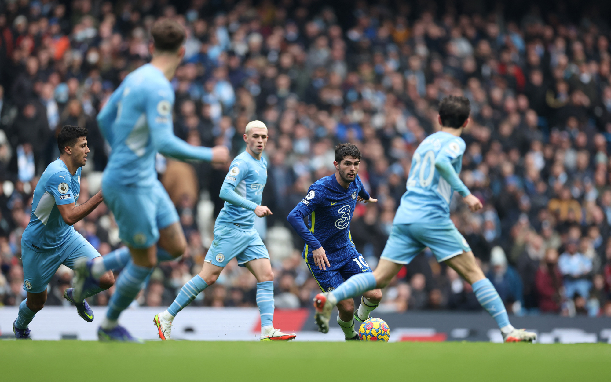 Bại trận ở Etihad, Chelsea hết đua vô địch với Man City - Ảnh 3.