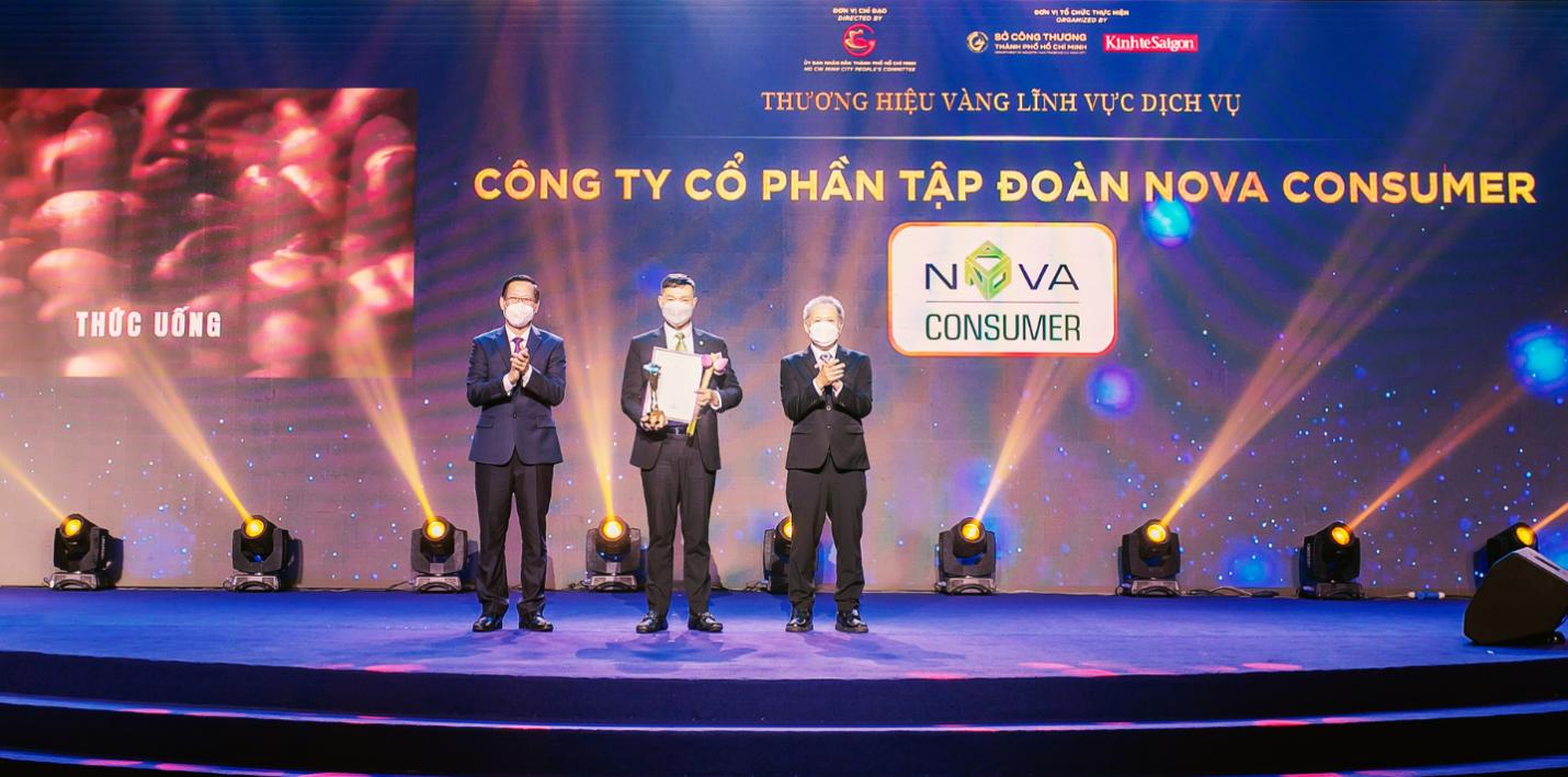 Nova Consumer nhận giải Thương hiệu vàng TP HCM năm 2021