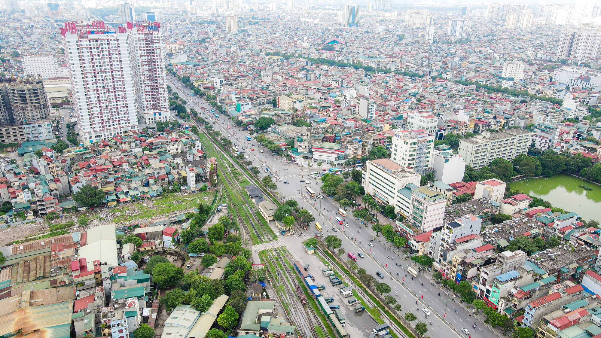 Cận cảnh vị trí xây dựng hầm chui thứ 5 tại Hà Nội - Ảnh 8. Cận cảnh vị trí xây dựng hầm chui thứ 5 tại Hà Nội - Ảnh 8.