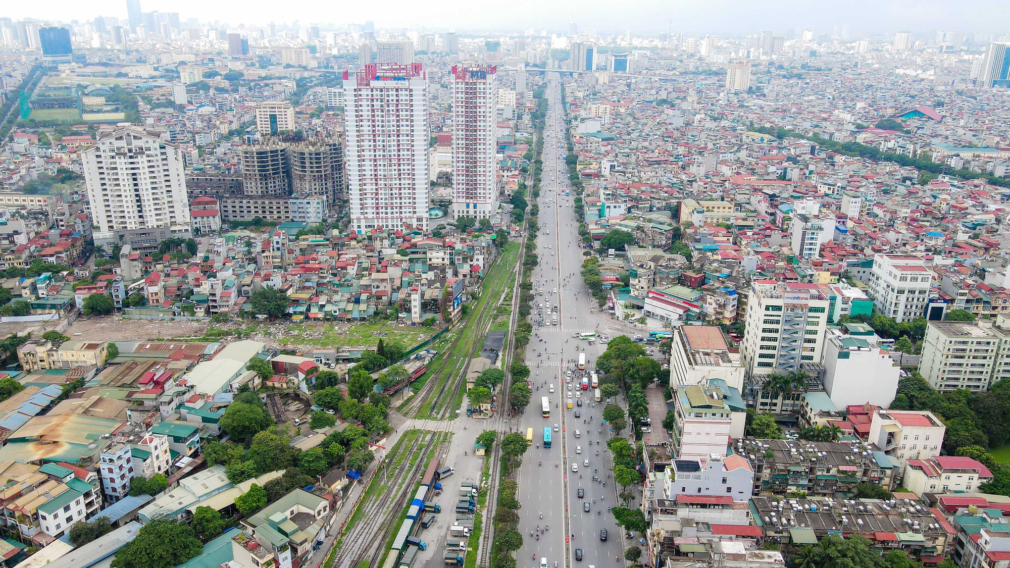 Cận cảnh vị trí xây dựng hầm chui thứ 5 tại Hà Nội - Ảnh 2. Cận cảnh vị trí xây dựng hầm chui thứ 5 tại Hà Nội - Ảnh 2.