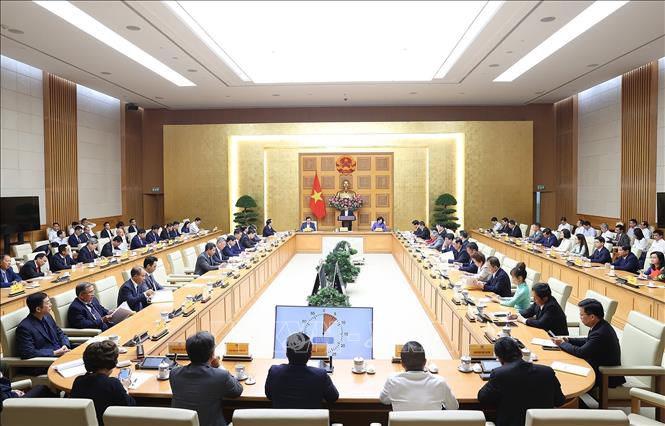 Thủ tướng Phạm Minh Chính gặp mặt lãnh đạo các ngân hàng - Ảnh 3.