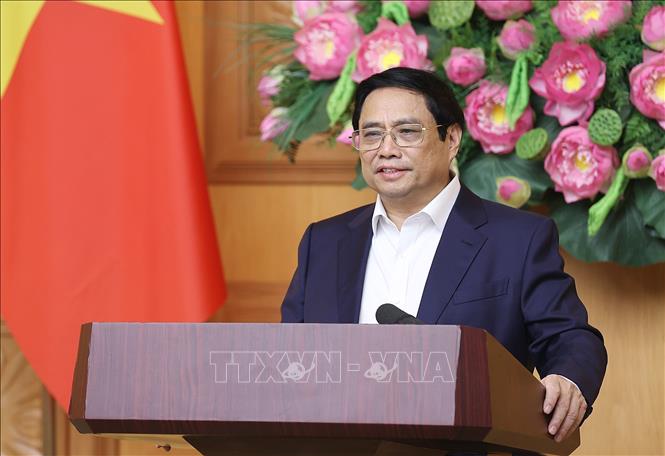 Thủ tướng Phạm Minh Chính gặp mặt lãnh đạo các ngân hàng - Ảnh 2.
