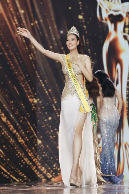 Tân Hoa hậu Đoàn Thiên Ân đăng quang nhờ giảm 15kg - Ảnh 2.