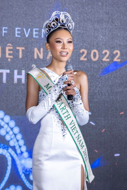Á hậu Thạch Thu Thảo sẽ tranh tài tại Hoa hậu Trái Đất 2022 - Ảnh 4.