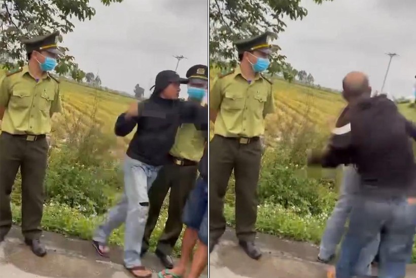 Clip ẩu đả tại điểm kiểm tra xe tải: Xem xét kỷ luật đội phó kiểm lâm - Ảnh 1.