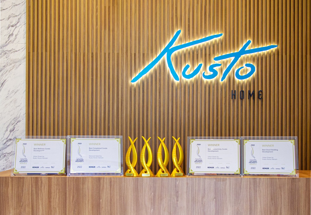 Kusto Home thắng lớn tại Vietnam Property Awards 2022