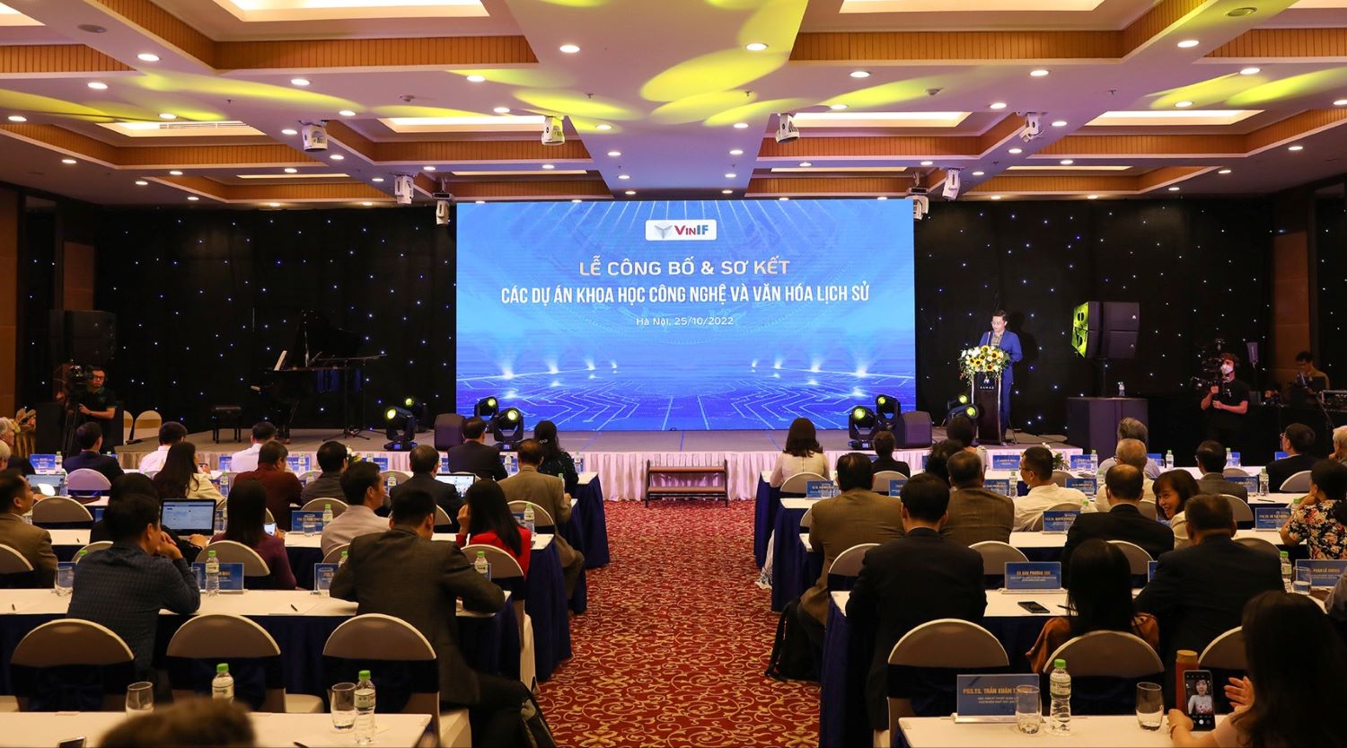 Vingroup tài trợ gần 90 tỉ đồng cho 24 dự án Khoa học Công nghệ và Văn hóa - Lịch sử năm 2022 - Ảnh 1.