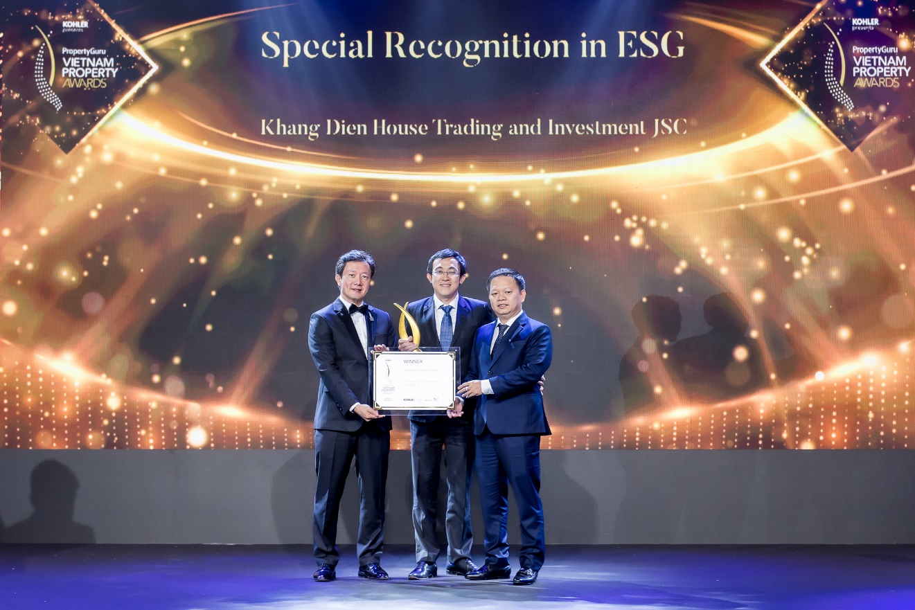 Tập đoàn Khang Điền 8 năm liền được vinh danh tại PropertyGuru Vietnam Property Awards