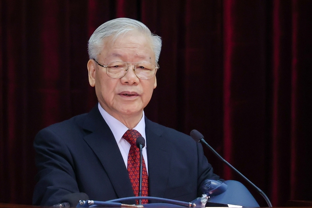 Tổng Bí thư: Hội nghị Trung ương 6 bàn và quyết định các vấn đề rất quan trọng - Ảnh 1. Tổng Bí thư: Hội nghị Trung ương 6 bàn và quyết định các vấn đề rất quan trọng - Ảnh 1.