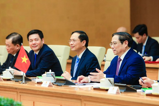 Thủ tướng Phạm Minh Chính đón, hội đàm với Thủ tướng New Zealand - Ảnh 14.