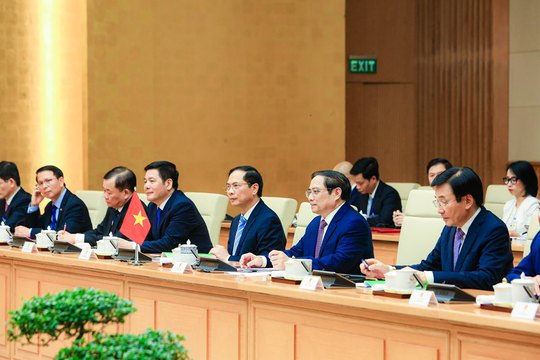 Thủ tướng Phạm Minh Chính đón, hội đàm với Thủ tướng New Zealand - Ảnh 13.