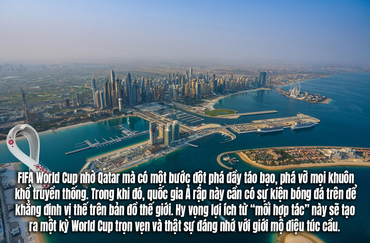 Bỏ ra... 5,5 triệu tỉ đồng đăng cai World Cup 2022, Qatar được gì? - Ảnh 6.