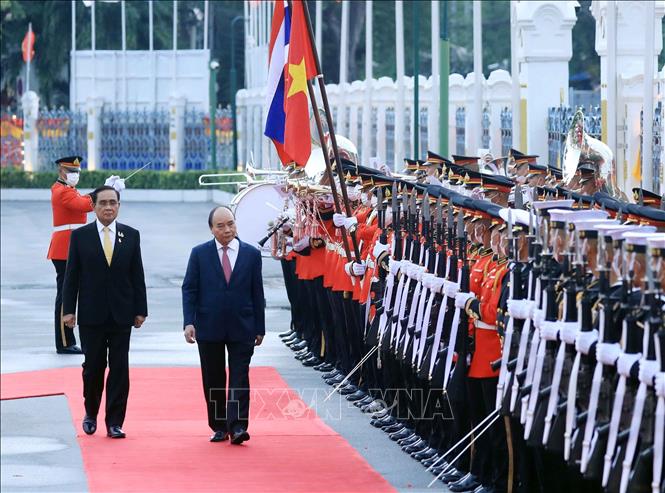 Việt Nam-Thái Lan ký Chương trình Hành động triển khai quan hệ Đối tác Chiến lược tăng cường - Ảnh 10.