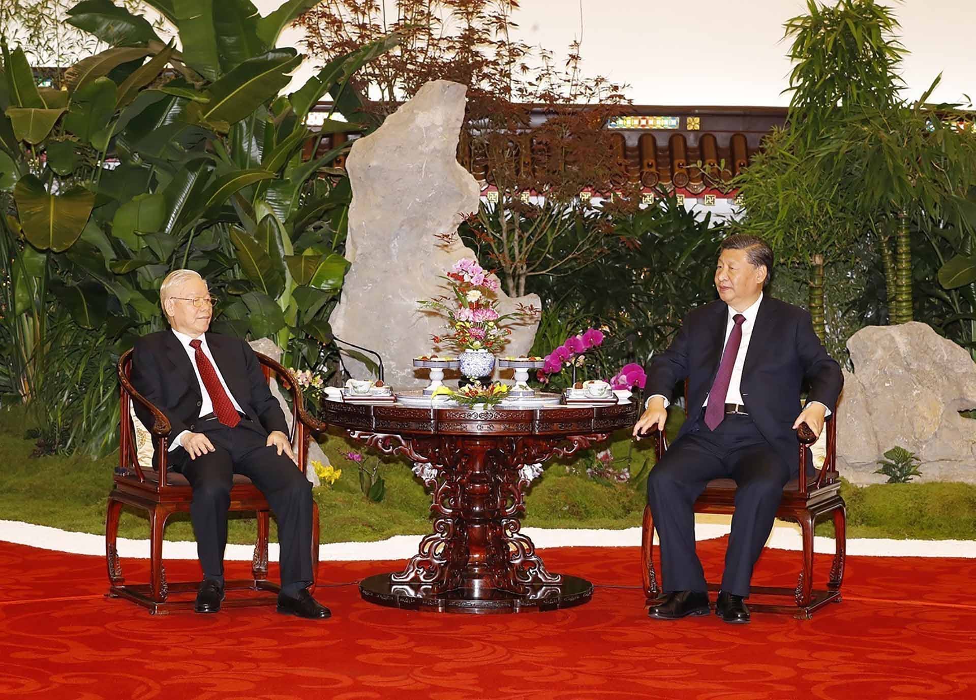 Toàn cảnh chuyến thăm Trung Quốc của Tổng Bí thư Nguyễn Phú Trọng - Ảnh 4.