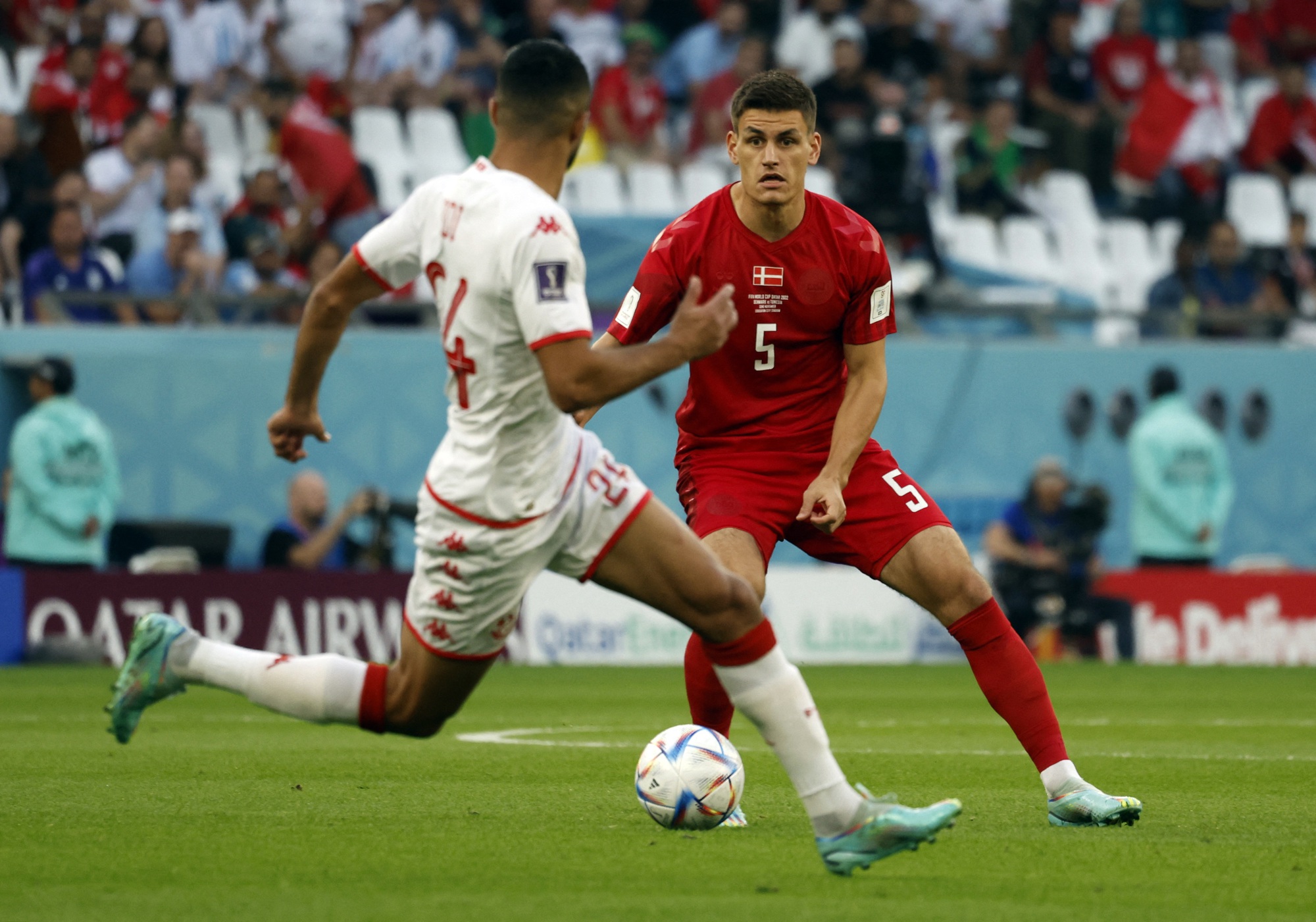 Đan Mạch - Tunisia 0-0: Bất phân thắng bại, châu Phi lên tiếng - Ảnh 3.