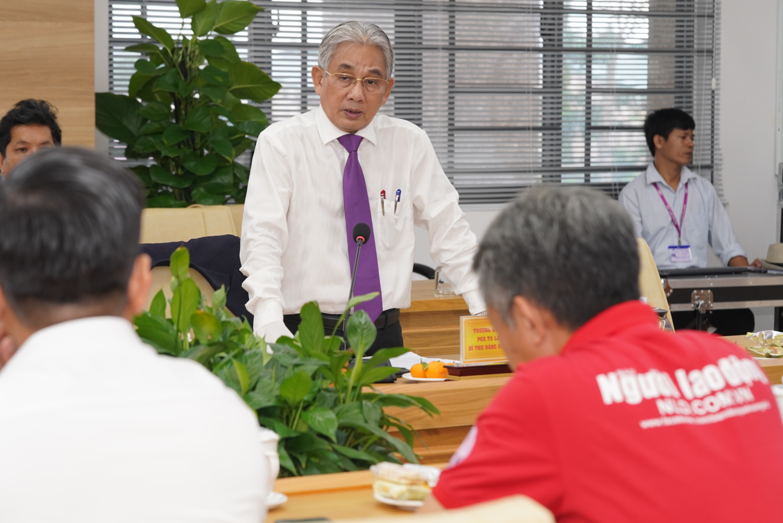 Báo Người Lao Động hợp tác với Trường ĐH Cửu Long triển khai 2 chương trình lớn - Ảnh 5.