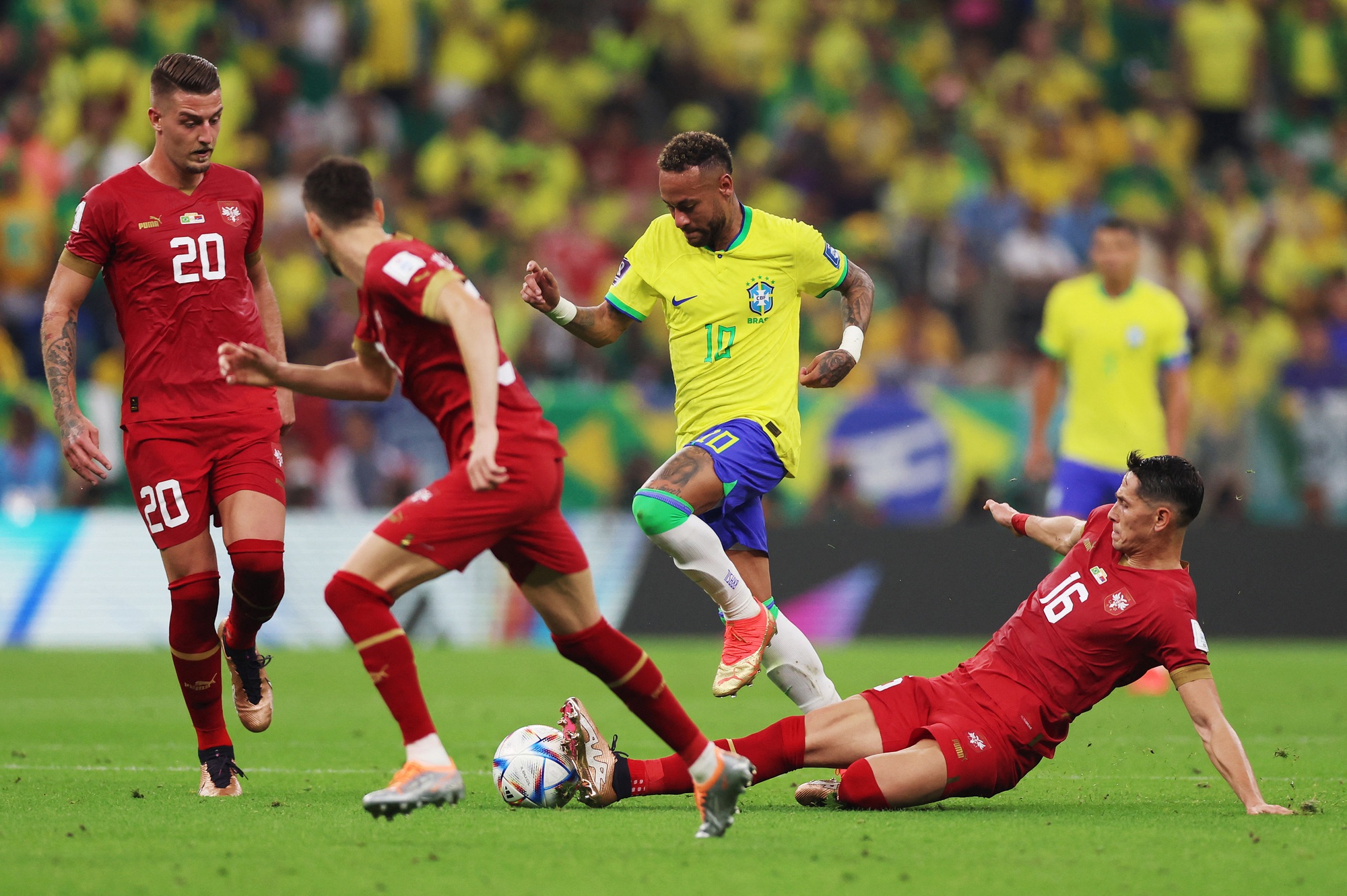 Richarlison lập siêu phẩm, tuyển Brazil khởi đầu suôn sẻ - Ảnh 6.