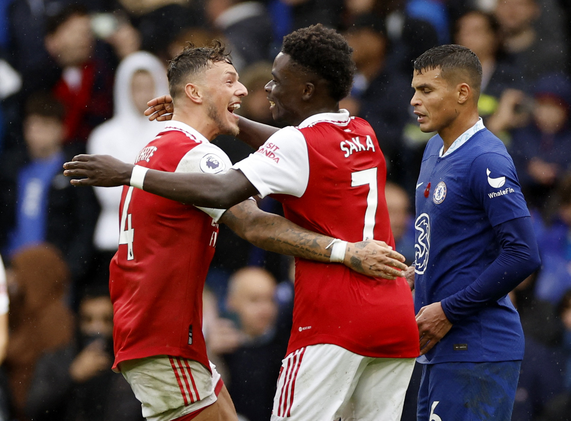 Thắng Chelsea tại Stamford Bridge, Arsenal đòi lại ngôi đầu Ngoại hạng - Ảnh 6.