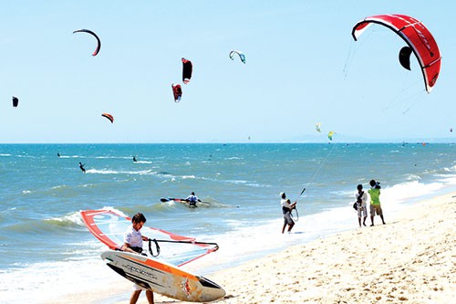Festival lướt ván diều quốc tế tại Tuần lễ văn hóa du lịch Ninh Thuận - Ảnh 3.