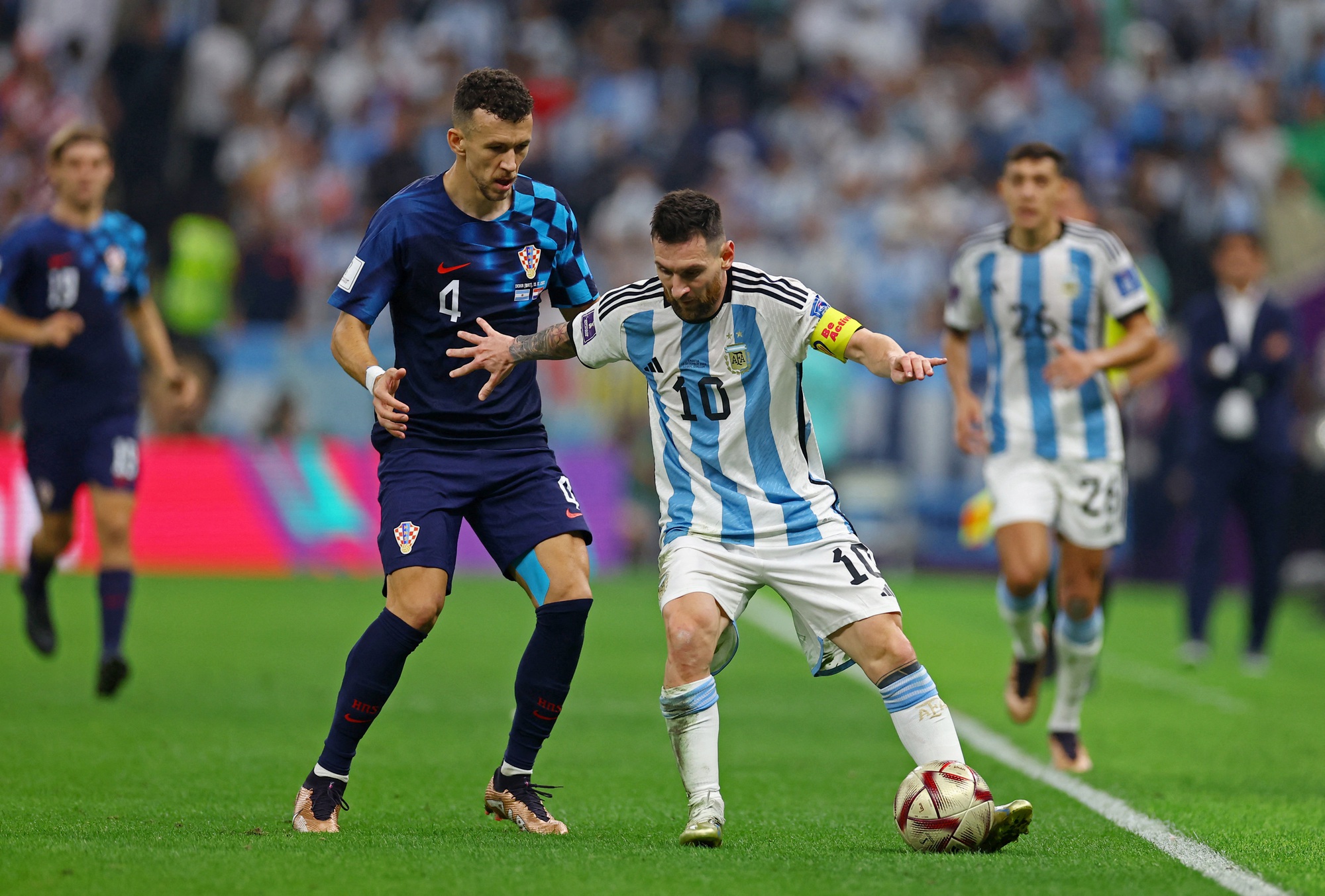 Messi tỏa sáng, Argentina thắng đậm Croatia, vào chung kết World ...