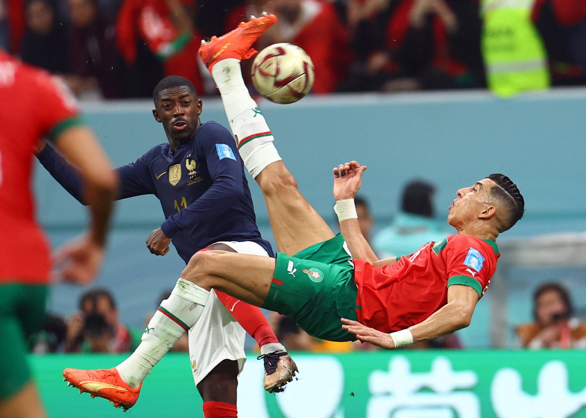 Hạ Morocco 2-0, tuyển Pháp đấu Argentina ở chung kết World Cup 2022 - Ảnh 2.