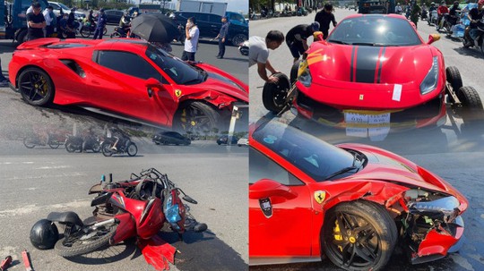 Giám tấp tểnh quỷ túy, mật độ rượu cồn so với lái xe xế hộp Ferrari thực hiện tai nạn ngoài ý muốn - Hình ảnh 1.