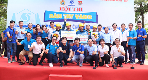 SAWACO tổ chức hội thu Bàn tay vàng công nhân ngành Cấp nước TP HCM 2022 - Ảnh 2.