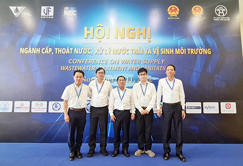 SAWACO tham dự “Tuần lễ ngành Nước Việt Nam - Vietnam Water Week 2022” - Ảnh 1.