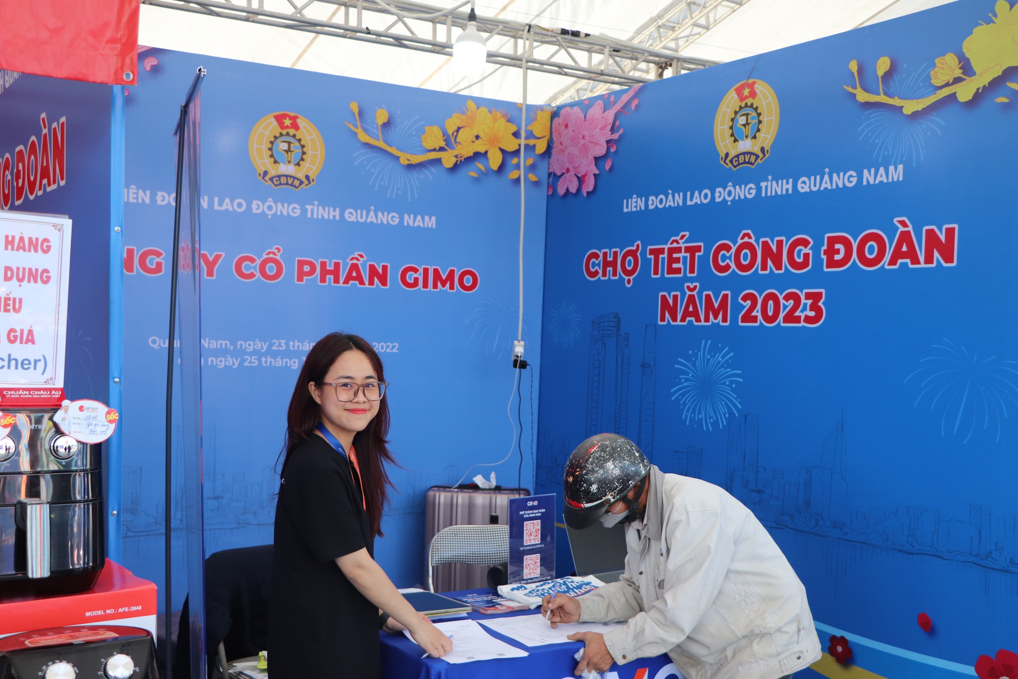 Tưng bừng Chợ Tết Công đoàn năm 2023 tại Quảng Nam - Ảnh 3.