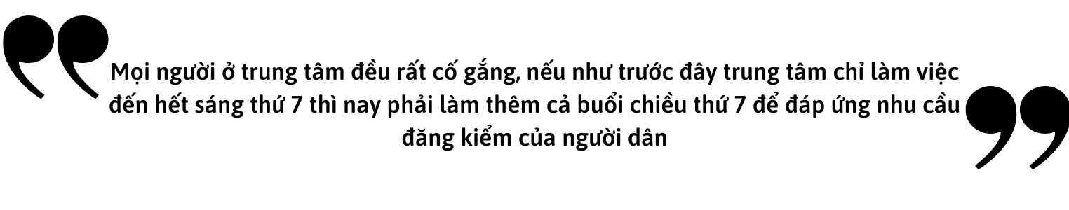 Bên trong trung tâm đăng kiểm ngưng nhận hồ sơ ở TP HCM - Ảnh 11.