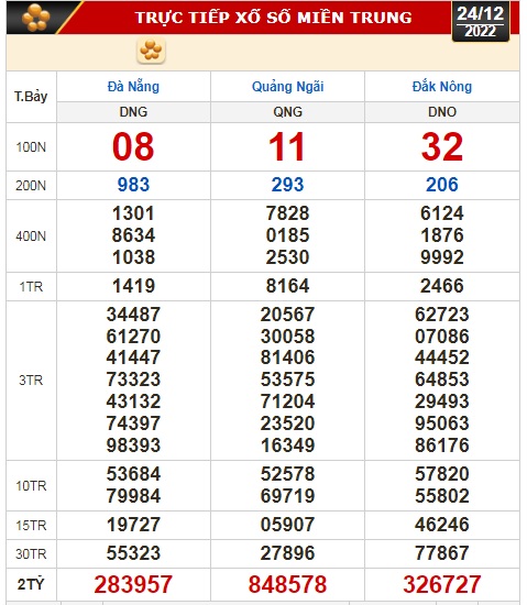 Kết quả xổ số ngày 24-12: TP HCM, Long An, Bình Phước, Hậu Giang, Đà Nẵng, Quảng Ngãi, Đắk Nông, Nam Định - Ảnh 3.