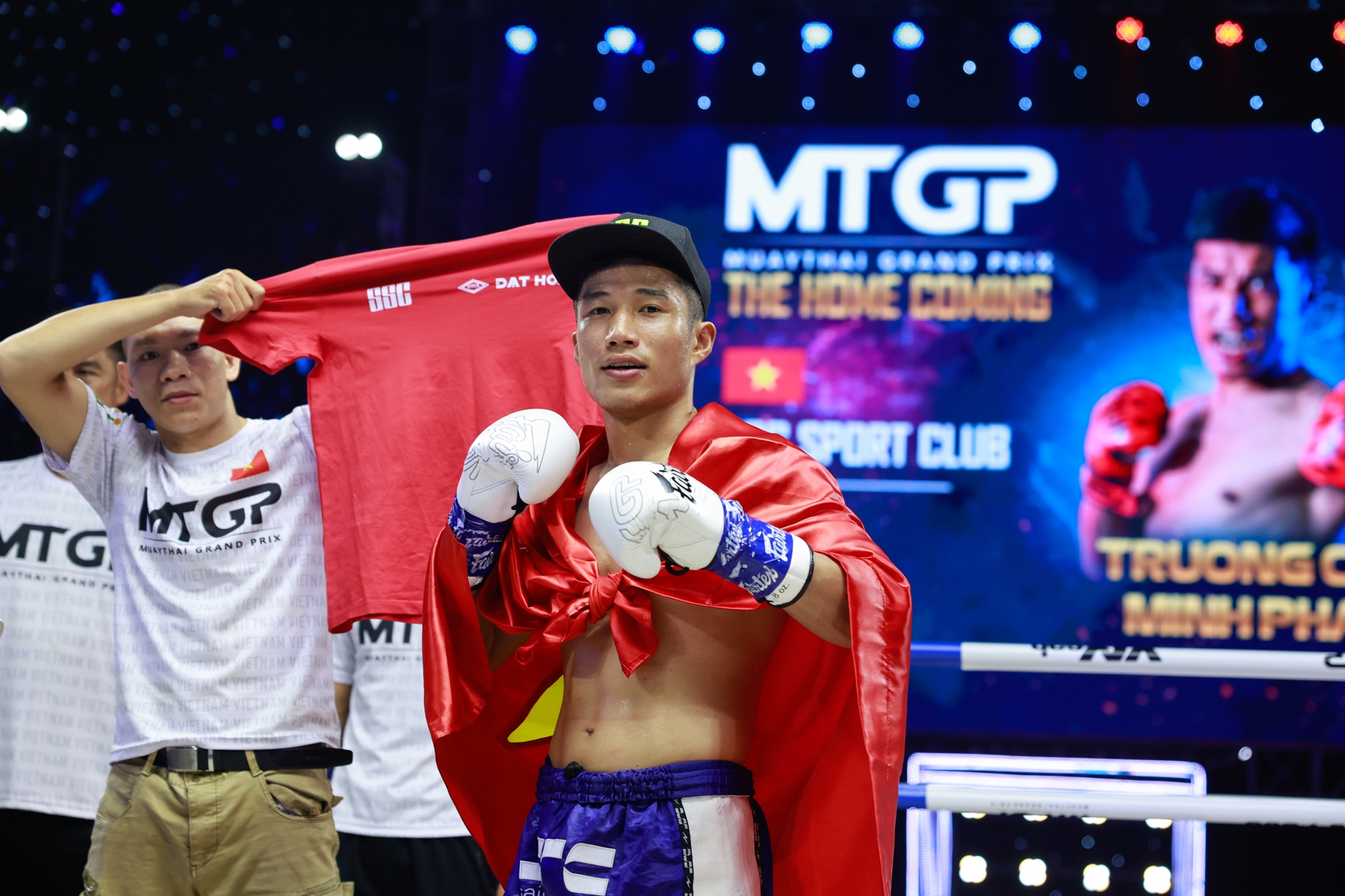 Duy Nhất thắng kịch tính võ sĩ Thái Lan, giành đai bạc MTGP - Ảnh 7.