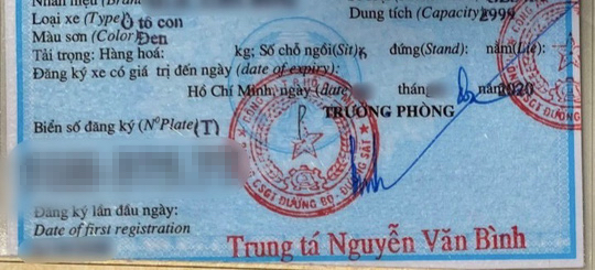 Chuyên gia nói gì về cà-vẹt ô tô sai tiếng Anh? - Ảnh 1.