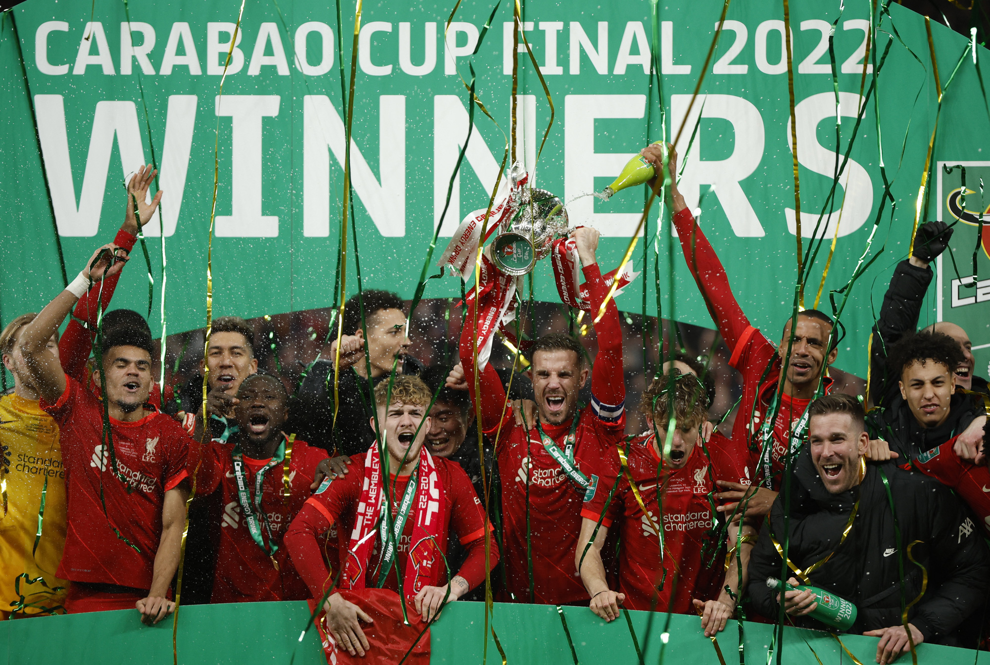 Đánh bại Chelsea sau 22 loạt sút luân lưu, Liverpool đăng quang League Cup - Ảnh 13.