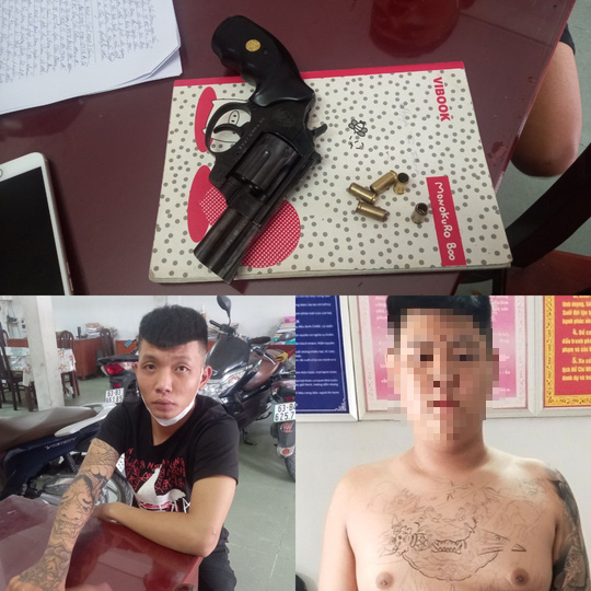 Hai nghi phạm nổ súng bắn chết thiếu niên ở Tiền Giang ra đầu thú - Ảnh 1.